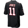 Kieara A.Falcons #11 Julio Jones Player Black Replica Game Stitched Jerseys