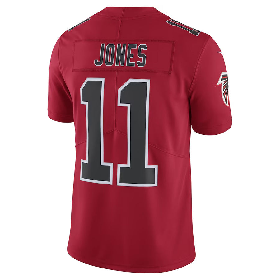Kieara A.Falcons #11 Julio Jones Player Red Limited Game Stitched Jerseys