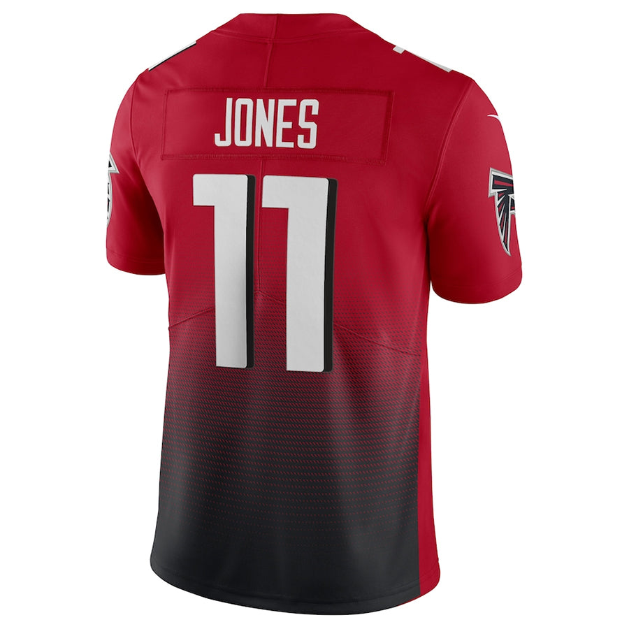 Kieara A.Falcons #11 Julio Jones Player Red Vapor F.U.S.E. Limited Stitched Jerseys