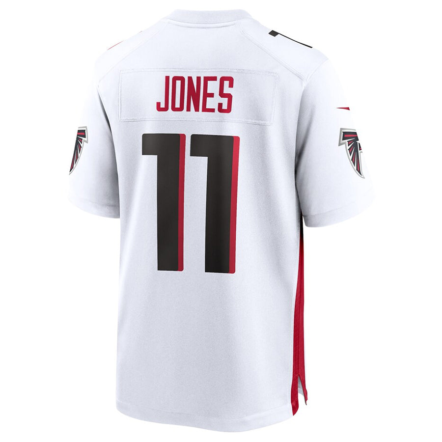 Kieara A.Falcons #11 Julio Jones Player White Home Game Stitched Jerseys