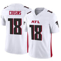 Kieara A.Falcons #18 Kirk Cousins Player Vapor F.U.S.E. Limited Whtie Stitched Jerseys