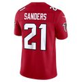 Kieara A.Falcons #21 Deion Sanders Red Vapor F.U.S.E. Stitched Retired Limited Jerseys