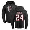 Kieara A.Falcons #24 A.J. Terrell Jr. Player Black Salute to Service Hoodies Stitched Jerseys