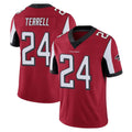 Kieara A.Falcons #24 A.J. Terrell Jr. Player Red Color Vapor Untouchable Limited Home Game Stitched Jerseys