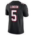 Kieara A.Falcons #5 Drake London Black Vapor F.U.S.E. Limited Jersey American Stitched Jerseys