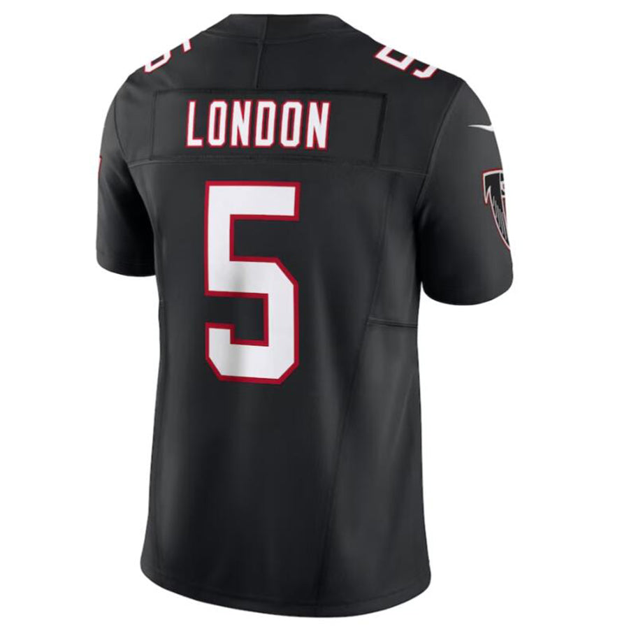 Kieara A.Falcons #5 Drake London Black Vapor F.U.S.E. Limited Jersey American Stitched Jerseys