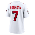 Kieara A.Falcons #7 Bijan Robinson White Game Stitched Jerseys