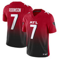 Kieara A.Falcons #7 Bijan Robinson Player Red Vapor F.U.S.E. Limited Stitched Jerseys