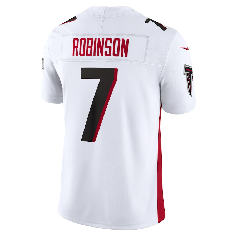 Kieara A.Falcons #7 Bijan Robinson Player White Vapor F.U.S.E. Limited Stitched Jerseys
