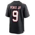 Kieara A.Falcons #9 Michael Penix Jr. Player Black Alternate  Game Stitched Jerseys