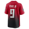 Kieara A.Falcons #9 Michael Penix Jr. Player Red Home Game Stitched Jerseys