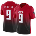 Kieara A.Falcons #9 Michael Penix Jr. Player Red Vapor F.U.S.E. Limited Stitched Jerseys