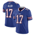 Kieara B.Bills #17 Josh Allen Player Royal Vapor Untouchable Limited Stitched Jerseys