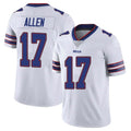 Kieara B.Bills #17 Josh Allen Player White Vapor Untouchable Limited Stitched Jerseys