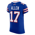 Kieara B.Bills #17 Josh Allen Royal Team Vapor F.U.S.E. Elite Stitched Jerseys