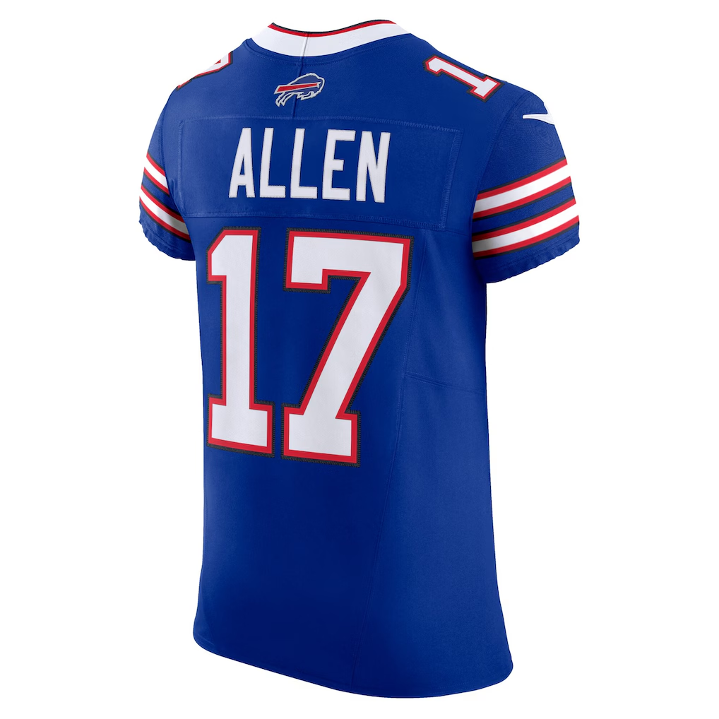 Kieara B.Bills #17 Josh Allen Royal Team Vapor F.U.S.E. Elite Stitched Jerseys