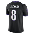 Kieara B.Ravens #8 Lamar Jackson Black Alternate Alternate Vapor F.U.S.E. Stitched Limited Jerseys