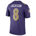 Kieara B.Ravens #8 Lamar Jackson Player Purple Legend Performance Stitched Jerseys