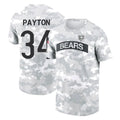 Kieara C.Bears #34 Walter Payton Player Arctic Camo Salute to Service Performance T-Shirt Limited Stitched Jerseys