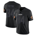 Kieara C.Bears #34 Walter Payton Player Black Impact Limited Game Stitched Jerseys