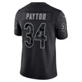 Kieara C.Bears #34 Walter Payton Player Black RFLCTV Limited Game Stitched Jerseys