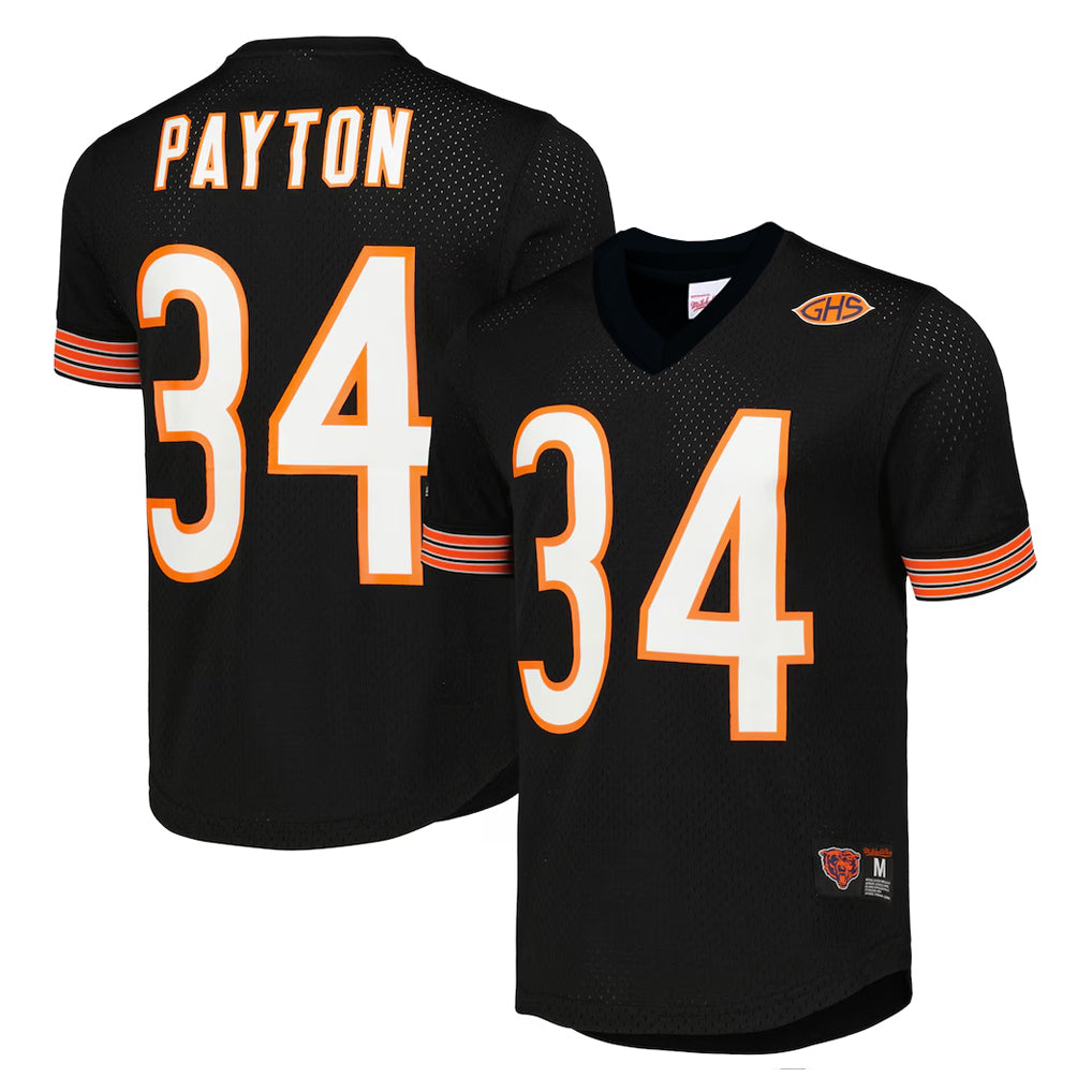 Kieara C.Bears #34 Walter Payton Player Navy 1985 Walter Payton Mitchell & Ness Throwback Retired Stitched Jerseys