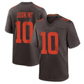 Kieara C.Browns #10 Quinshon Judkins Player Brown Alternate Home Game Stitched Jerseys