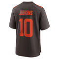 Kieara C.Browns #10 Quinshon Judkins Player Brown Game Stitched Jerseys
