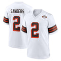 Kieara C.Browns #2 Shedeur Sanders Player White Alternate Home Game Stitched Jerseys