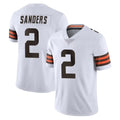 Kieara C.Browns #2 Shedeur Sanders Player White Vapor Untouchable Limited Home Game Stitched Jerseys