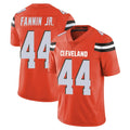 Kieara C.Browns #44 Harold Fannin Jr. Player Orange Alternate Vapor Untouchable Limited Home Game Stitched Jerseys