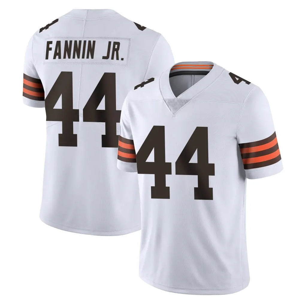 Kieara C.Browns #44 Harold Fannin Jr. Player White Vapor Untouchable Limited Home Game Stitched Jerseys