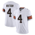 Kieara C.Browns #4 Deshaun Watson Player White Vapor Untouchable Limited Home Game Stitched Jerseys
