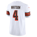 Kieara C.Browns #4 Deshaun Watson White Vapor F.U.S.E. Limited Stitched Jerseys