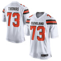 Kieara C.Browns #73 Joe Thomas Player White Limited Home Game Stitched Jerseys