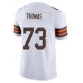 Kieara C.Browns #73 Joe Thomas Player White Vapor Untouchable Limited Home Game Stitched Jerseys