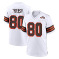 Kieara C.Browns #80 Jamari Thrash Player White Alternate Home Game Stitched Jerseys