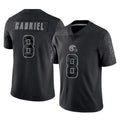 Kieara C.Browns #8 Dillon Gabriel Player Black Reflective Home Game Stitched Jerseys