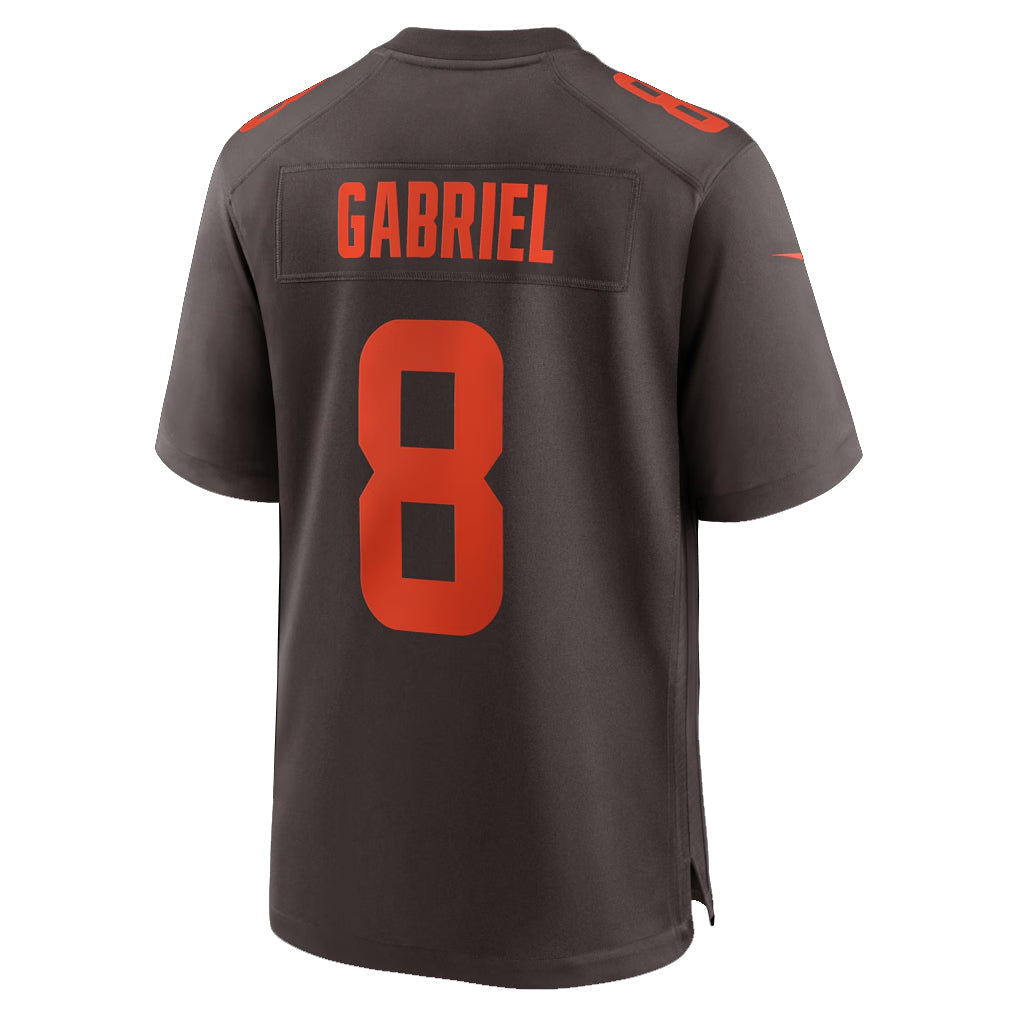 Kieara C.Browns #8 Dillon Gabriel Player Brown Game Stitched Jerseys