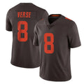 Kieara C.Browns #8 Jared Verse Player Browns Color Rush Limited Home Game Stitched Jerseys