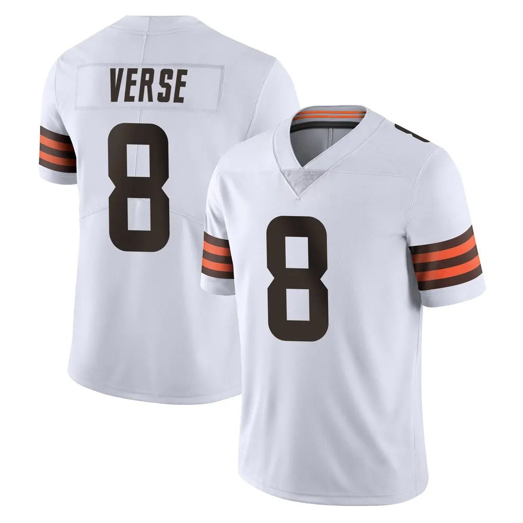 Kieara C.Browns #8 Jared Verse Player White Vapor Untouchable Limited Home Game Stitched Jerseys