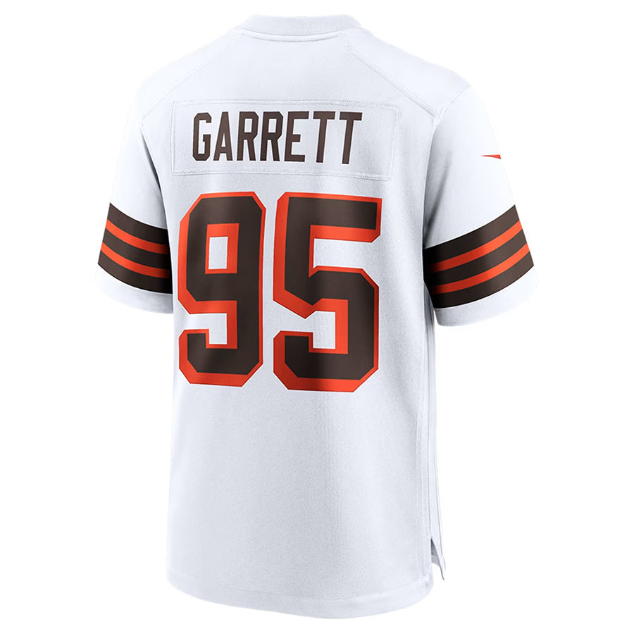 Kieara C.Browns #95 Myles Garrett Player WHITE Alternate Game Stitched Jerseys