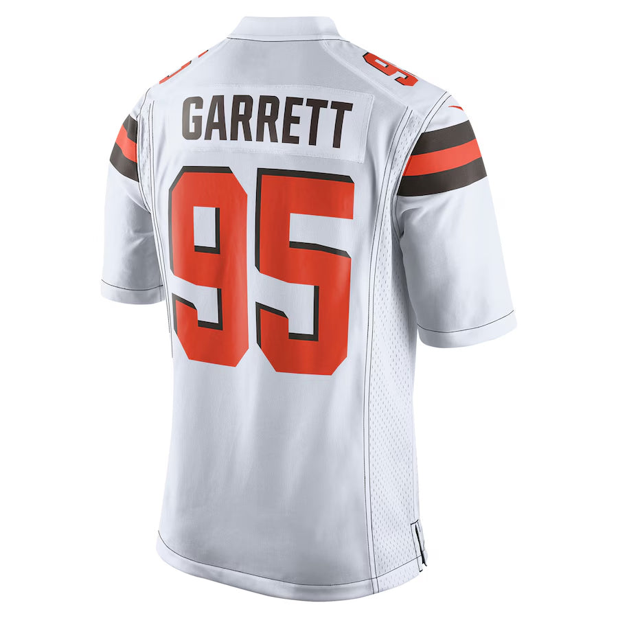 Kieara C.Browns #95 Myles Garrett Player White Game Stitched Jerseys