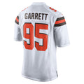 Kieara C.Browns #95 Myles Garrett Player White Game Stitched Jerseys