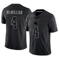 Kieara C.Panthers #4 Tetairoa McMillan Player Black REFLECTIVE Limited Stitched Jerseys