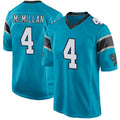 Kieara C.Panthers #4 Tetairoa McMillan Player Blue Game Stitched Jerseys