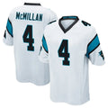 Kieara C.Panthers #4 Tetairoa McMillan Player White Game Stitched Jerseys