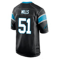 Kieara C.Panthers #51 Sam Mills Player Black Game Stitched Jerseys