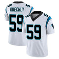 Kieara C.Panthers #59 Luke Kuechly Player White Vapor Limited Stitched Jerseys