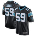 Kieara C.Panthers #59 Luke Kuechly Player b`Black Home Game Stitched Jerseys